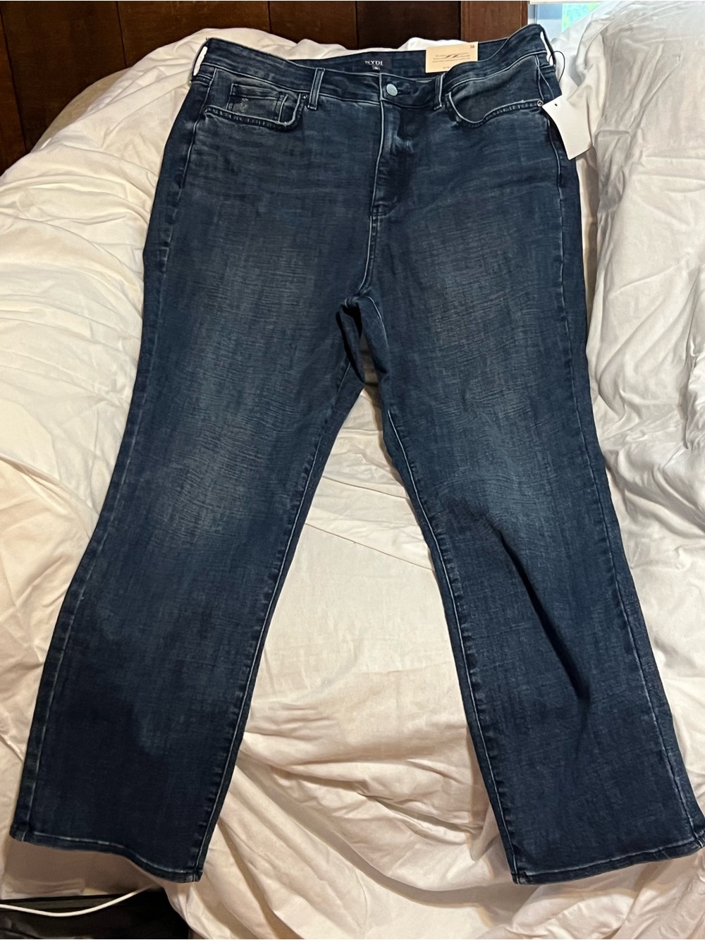 NYDJ Straight Leg Jeans in Moonlight Wash